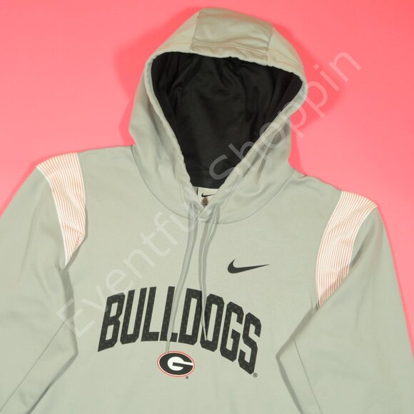 Nike Other - Nike Georgia Bulldogs Hoodie Mens XL Silver Pullover Sideline Team Issue